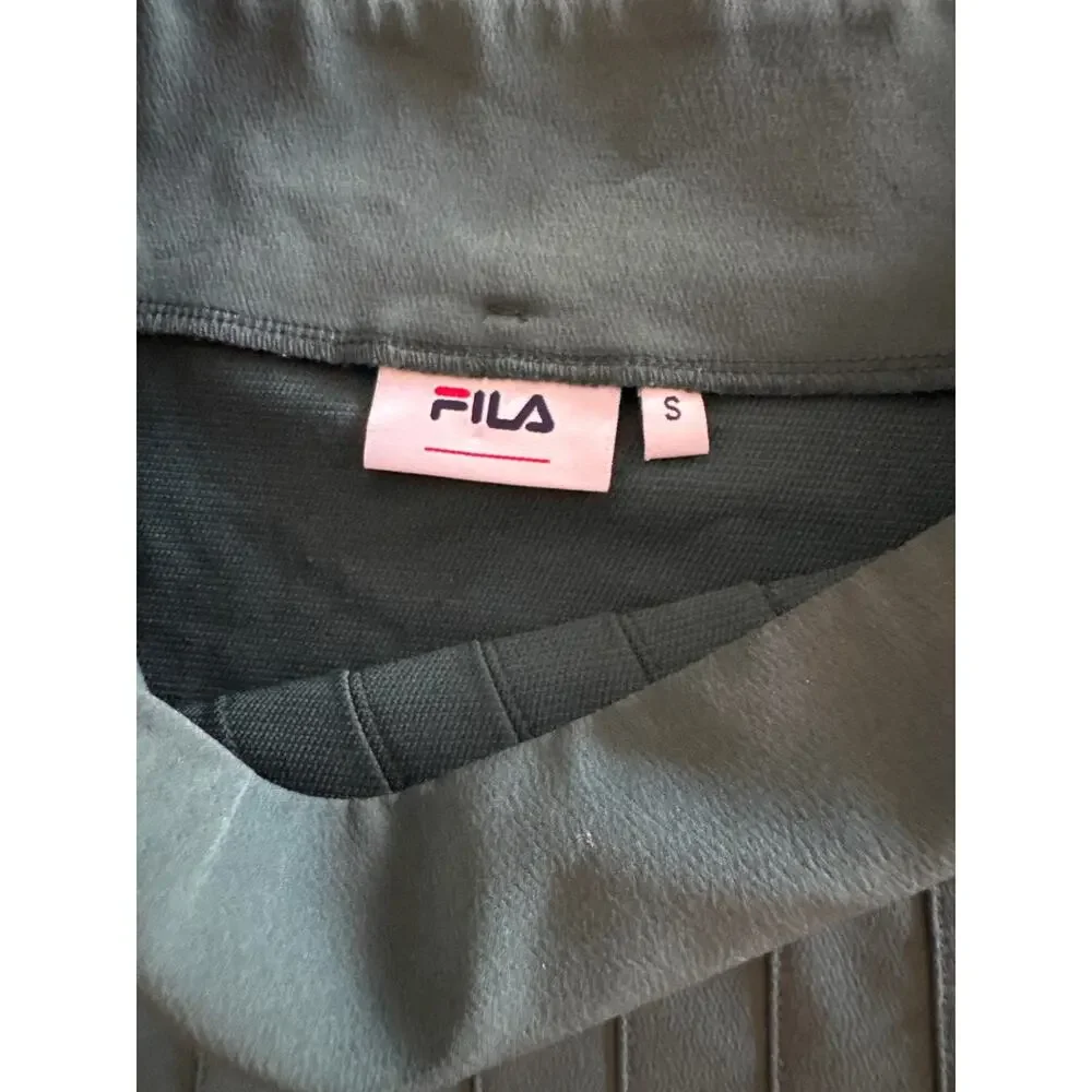Vintage Fila green pleated tennis skirt  Small